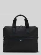 BOSS Laptoptasche mit Label-Prägung Modell 'RAY' in Black, Größe 1