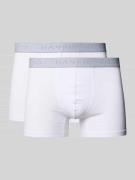 Hanro Trunks mit Label-Details im 2er-Pack in Weiss, Größe L