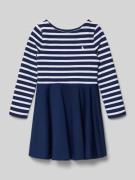 Polo Ralph Lauren Kids Kleid mit Rundhalsausschnitt und Label-Stitchin...