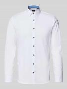 OLYMP No. Six Super Slim Fit Business-Hemd Modell 'Urban Kent' in Weis...