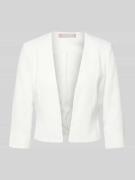 Christian Berg Cocktail Bolero mit 1/2-Ärmel in Ecru, Größe 46