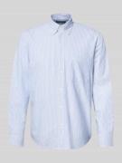 Marc O'Polo Regular Fit Freizeithemd aus reiner Baumwolle in Bleu, Grö...