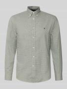 Tommy Hilfiger Slim Fit Freizeithemd aus reiner Baumwolle in Khaki, Gr...