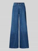 MAC Wide Jeans mit weitem Bein in Blau, Größe 32