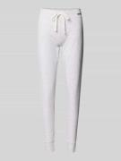 Skiny Pyjama-Hose mit elatischem Bund in Hellgrau Melange, Größe 44