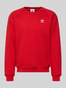 adidas Originals Sweatshirt mit Logo und Rundhalsausschnitt in Rot, Gr...