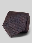 Willen Krawatte aus Seide mit Strukturmuster (7,5 cm) in Mittelbraun, ...