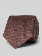 Willen Krawatte aus Seide mit Strukturmuster (6 cm) in Orange, Größe 1