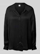 Emily Van den Bergh Regular Fit Hemdbluse mit durchgehender Knopfleist...