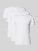 Tommy Hilfiger T-Shirt mit Rundhalsausschnitt im 3er-Pack in Weiss, Gr...