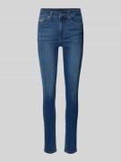Liu Jo White Skinny Fit Jeans mit Ziersteinbesatz Modell 'DIVINE' in B...