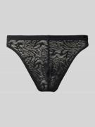 HOM String mit Ausbrenner-Effekt in Black, Größe S