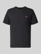Levi's® T-Shirt mit Label-Stitching in Black, Größe L