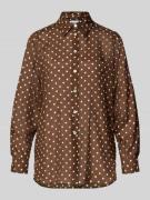 Marella Regular Fit Seidenbluse mit Knopfleiste Modell 'Sangio' in Mit...