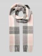 Barbour Schal aus Lammwoll-Kaschmir-Mix in Rosa, Größe 1