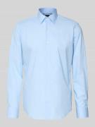 BOSS Slim Fit Businesshemd aus Popeline mit Stretch-Anteil in Hellblau...