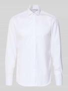 ETERNA Slim Fit Business-Hemd mit verdeckter Knopfleiste in Weiss, Grö...