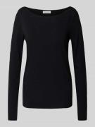 Marc O'Polo Longsleeve aus Bio-Baumwolle in Black, Größe XS