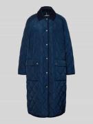 Tommy Hilfiger Regular Fit Steppmantel mit Logo-Details in Marine, Grö...