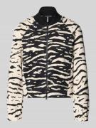 Marc Cain Jacke im Allover-Look mit Zweiwege-Reißverschluss in BLACK, ...