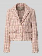 Milano Italy Regular Fit Blazer mit Strukturmuster und Pattentaschen i...