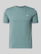 Emporio Armani T-Shirt mit Label-Stitching und Rundhalsausschnitt in T...