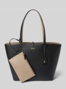 Lauren Ralph Lauren Shopper in Leder-Optik in Black, Größe 1