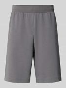EA7 Emporio Armani Shorts mit elastischem Bund in Mittelgrau, Größe L