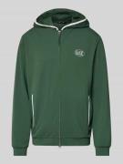 EA7 Emporio Armani Sweatjacke mit Logo und Zweiwege-Reißverschluss in ...