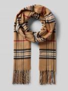 Fraas Schal mit Ausfransungen in Sand, Größe 1