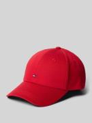 Tommy Hilfiger Cap mit Label-Stitching in Rot, Größe OS