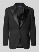 Christian Berg Men 1-Knopf-Smoking-Sakko mit Reverskragen in Black, Gr...