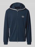 EA7 Emporio Armani Sweatjacke mit Logo und Zweiwege-Reißverschluss in ...