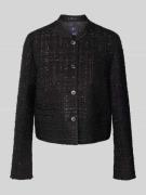 JOOP! Regular Fit Blazer in Bouclé-Optik Modell 'Jacy' in Black, Größe...