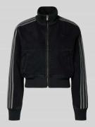 adidas Originals Jacke mit Reißverschluss in Anthrazit, Größe M