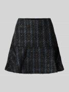 Guess Minirock mit Nahtreißverschluss Modell 'ANDIE' in Black, Größe L