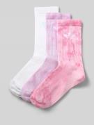 adidas Originals Socken mit Label-Print im 3er-Pack in Pink, Größe 34-...