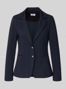 Marella Slim Fit Blazer aus Viskose-Mix Modell 'Ritmo' in Marine, Größ...