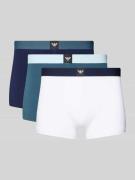 Emporio Armani Trunks mit elastischem Logo-Bund im 3er-Pack in Petrol,...