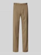 s.Oliver BLACK LABEL Regular Fit Anzughose mit Viskose-Anteil in Camel...