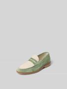 Duke & Dexter Loafer aus echtem Leder in Lind, Größe 45