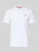 Tom Tailor Regular Fit Poloshirt mit Logo-Stitching Modell 'BASIC' in ...