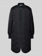 Marc O'Polo Regular Fit Longblouson mit Stehkragen in Marine, Größe 34