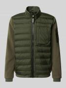 camel active Steppjacke mit Stehkragen und Brusttasche Modell 'Hybrid'...