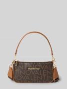 VALENTINO BAGS Shoulder Bag in Leder-Optik Modell 'Regina' in Mittelbr...