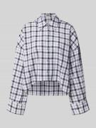 Drykorn Oversized Hemdbluse mit Knopfleiste Modell 'OSHIA' in Offwhite...