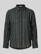 Tom Tailor Regular Fit Hemdbluse aus Baumwoll-Mix mit Seitenschlitzen ...