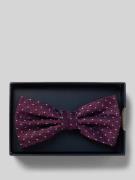 Willen Fliege aus reiner Seide mit verstellbarer Kragenweite in Bordea...