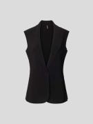 Norma Kamali Weste mit Reverskragen in Black, Gr&#xF6;&#xDF;e L