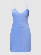 Review Minikleid mit Herz-Ausschnitt in Violett, Größe S